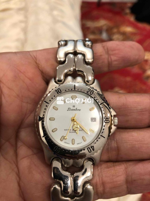 Đồng hồ Danbox Nam Thép không gỉ Bạc
