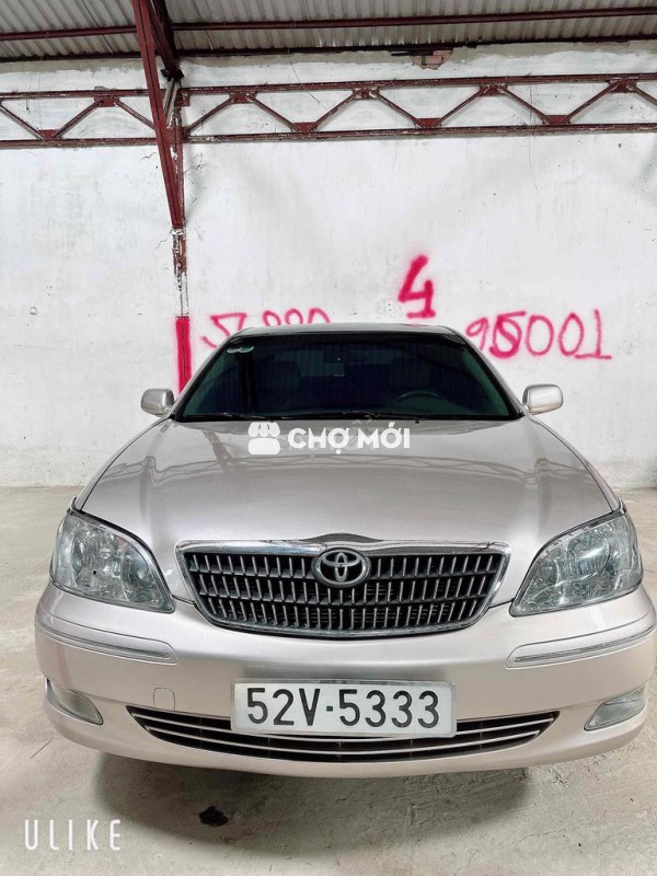 Xe Siêu Cọp Toyota Camry 2003 2.4G Vàng Cát Vip
