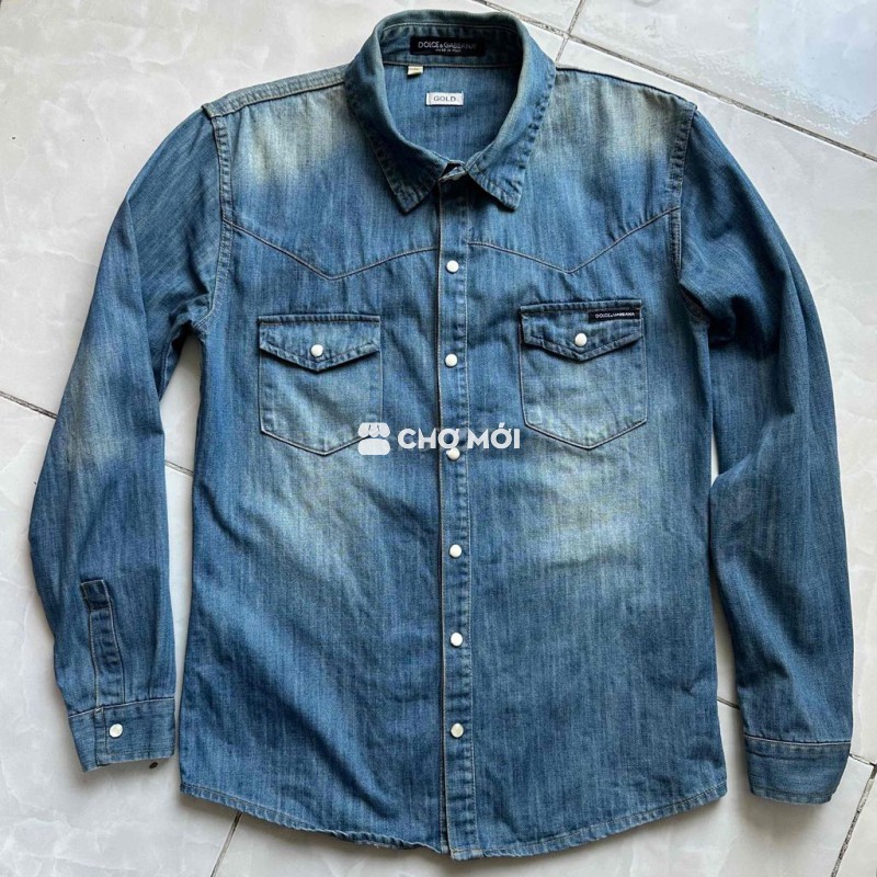 Áo sơ mi nam DOLCE & GABBANA Cotton size 39