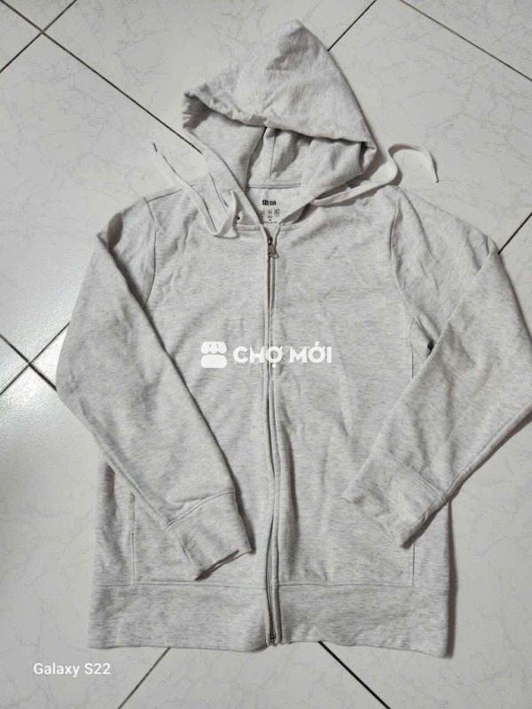 Áo khoác có nón Uniqlo Nam size M
