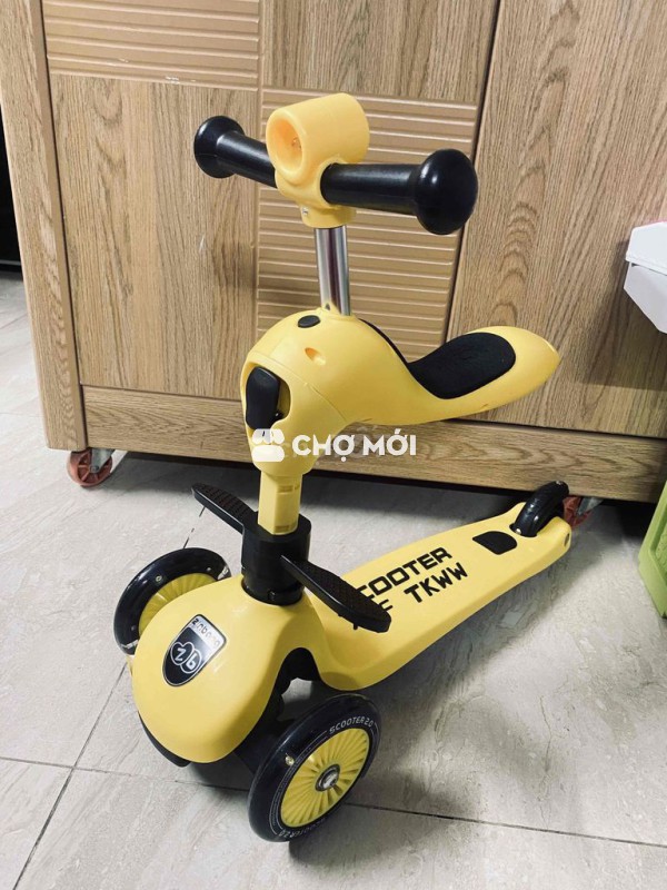 pass Xe chòi chân 1-6 tuổi mới nguyên hộp