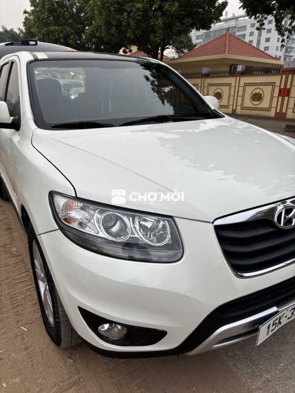 Hyundai Santa Fe 2011 Trắng nhập khẩu Mỹ