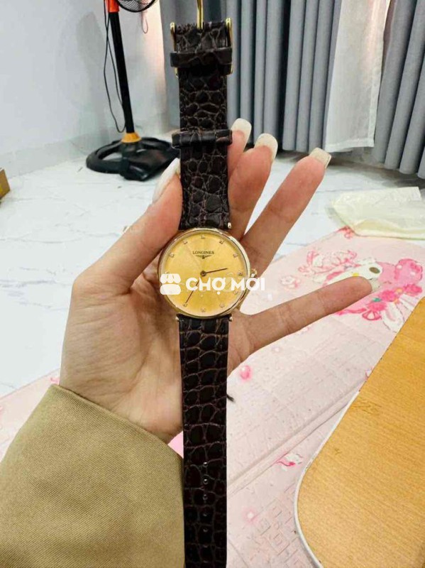 Đồng hồ đeo tay Longines Vàng Nâu