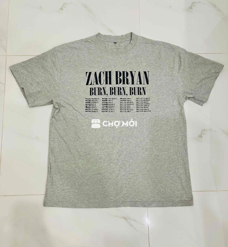 Dọn tủ áo Mỹ thun Cotton in chữ và hình size L