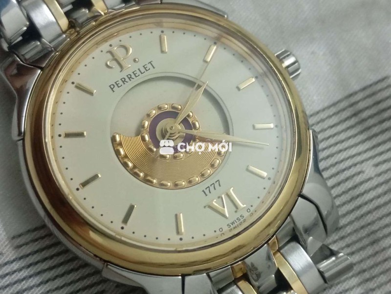Đồng hồ Perrelet Double Roto Demi Vàng 18K