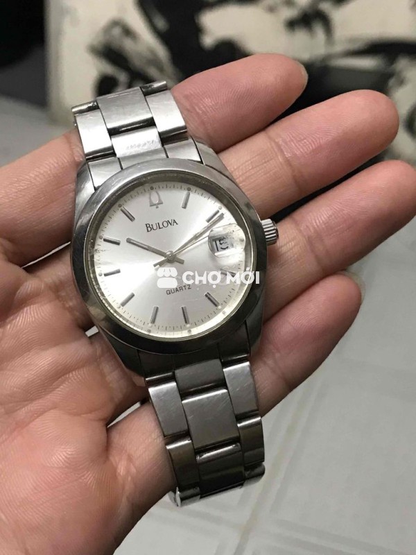 Đồng hồ đeo tay BULOVA Quartz Bạc 36mm