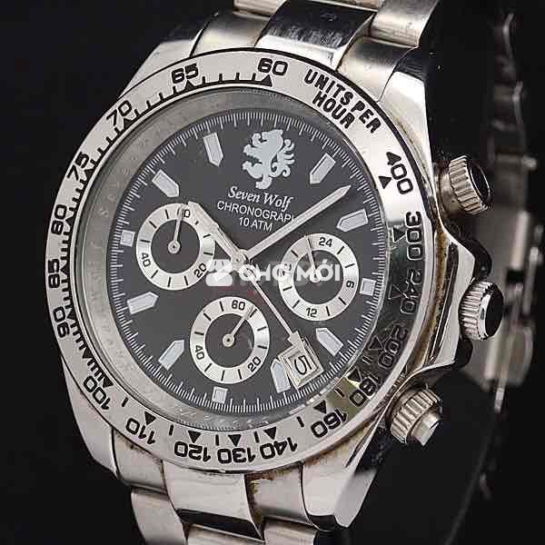 Đồng hồ Seven Wolf SW-2020R Nam Thép không gỉ