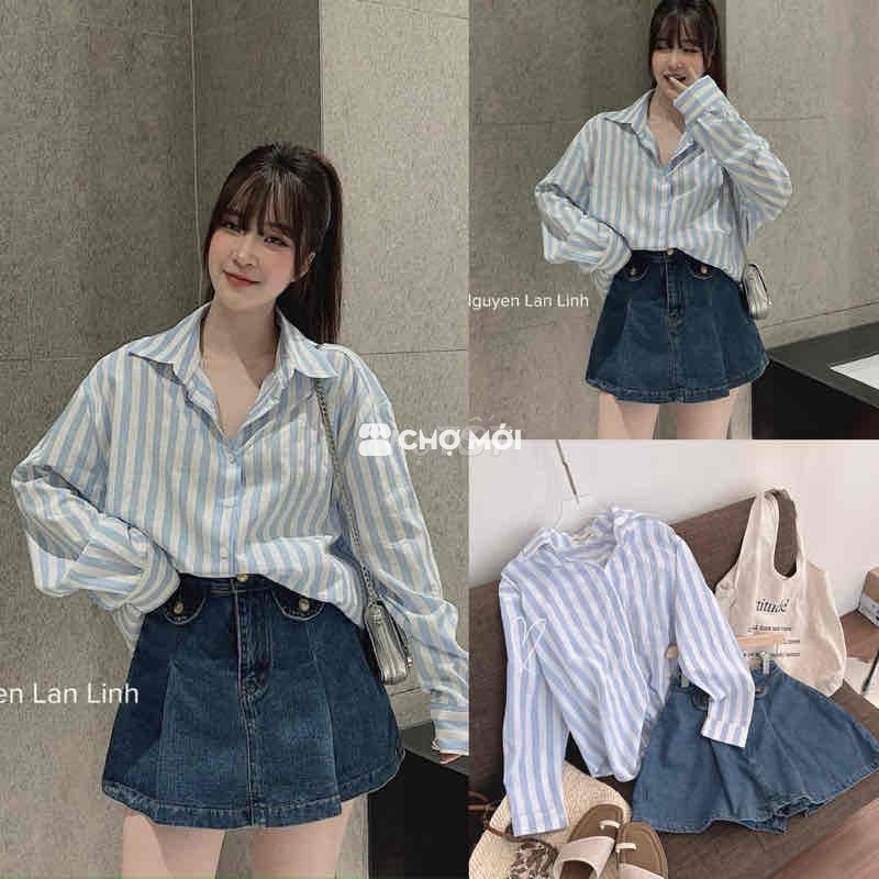 Bộ quần áo nữ Vải trẻ trung