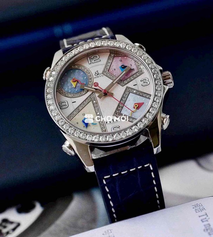 Đồng hồ JA&CO JC3 Kim cương tự nhiên siêu đẹp