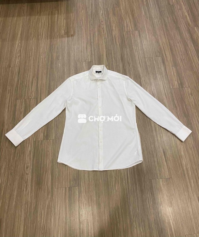 sơ mi nam màu traắng g2000 auth