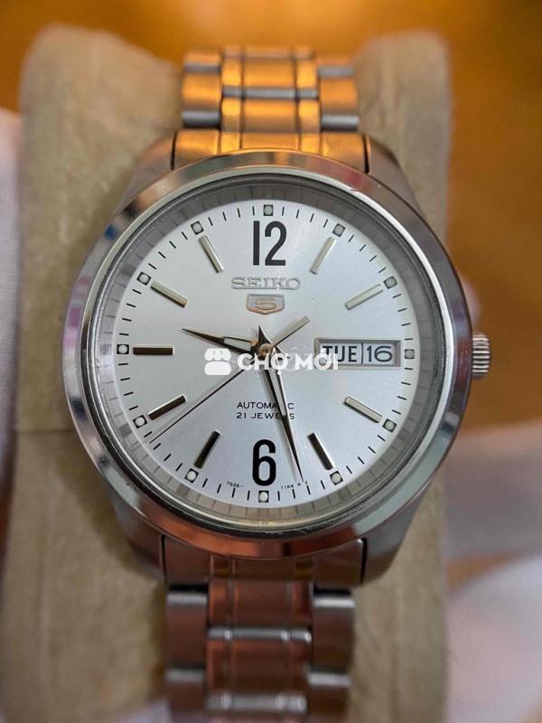 Đồng hồ Seiko 7S26 Nam Bạc 37mm