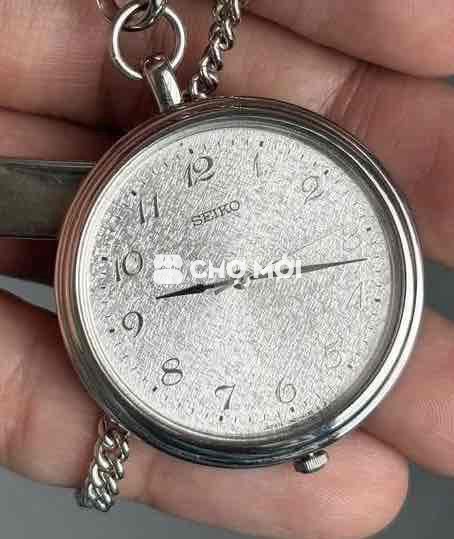 Đồng hồ bỏ túi Seiko Bạc Kim loại 36mm