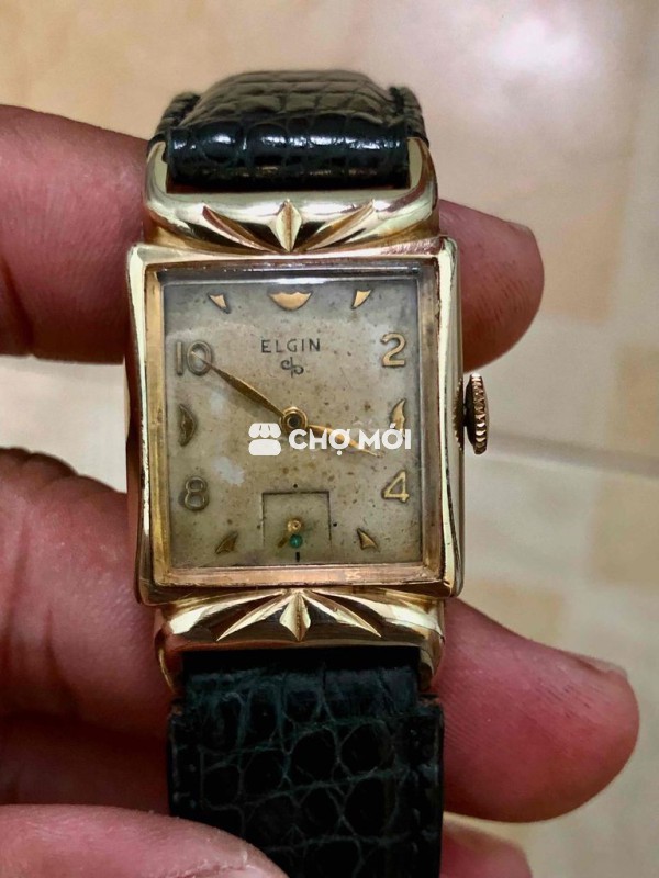 Đồng hồ Elgin Vàng 10K Cơ cót tay