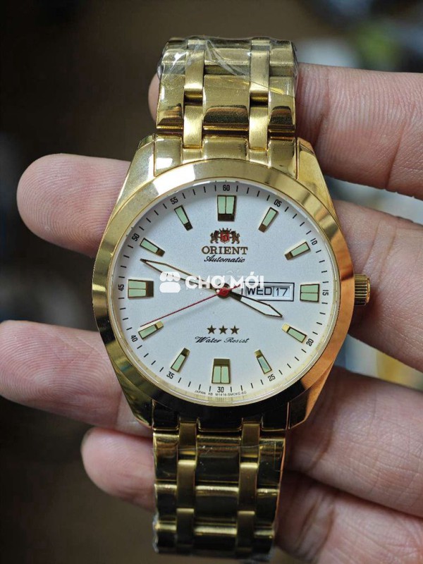Đồng hồ Orient Nam Thép không gỉ 40mm máy nhật