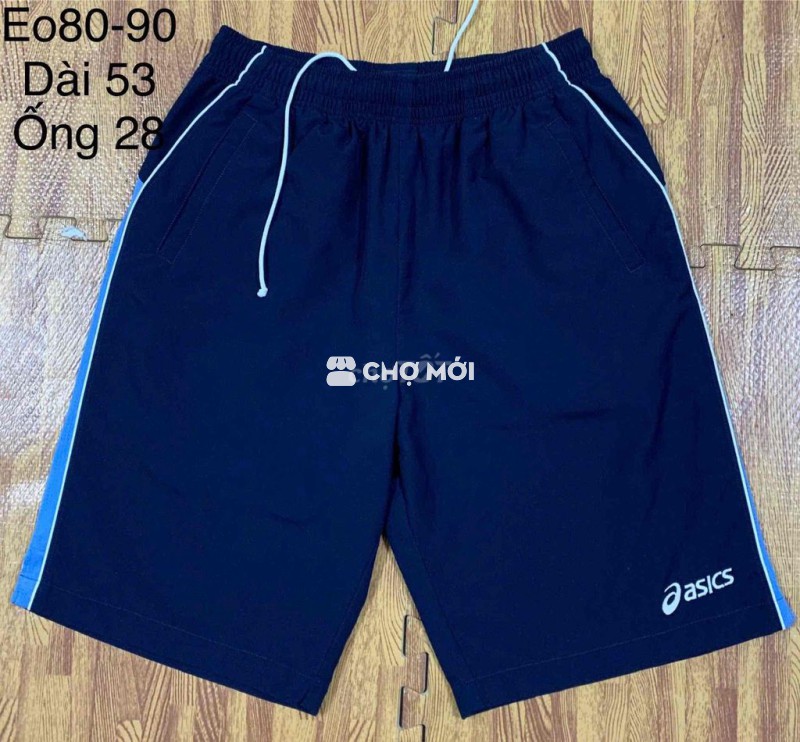 Quần short nam Asics dù lót lưới size L