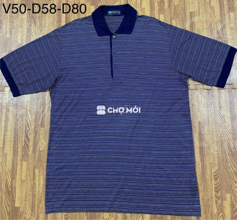 Áo Polo Burberry vintage