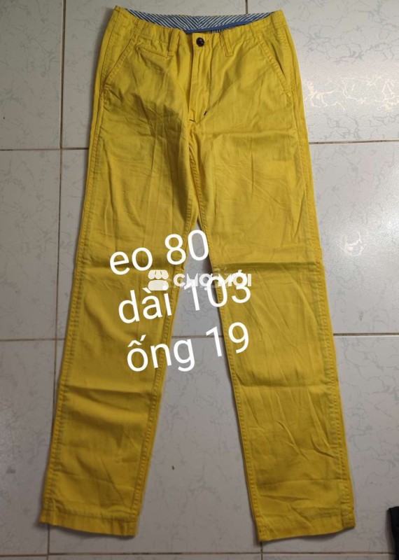 Quần kaki Kaki Nhật Mới 99%