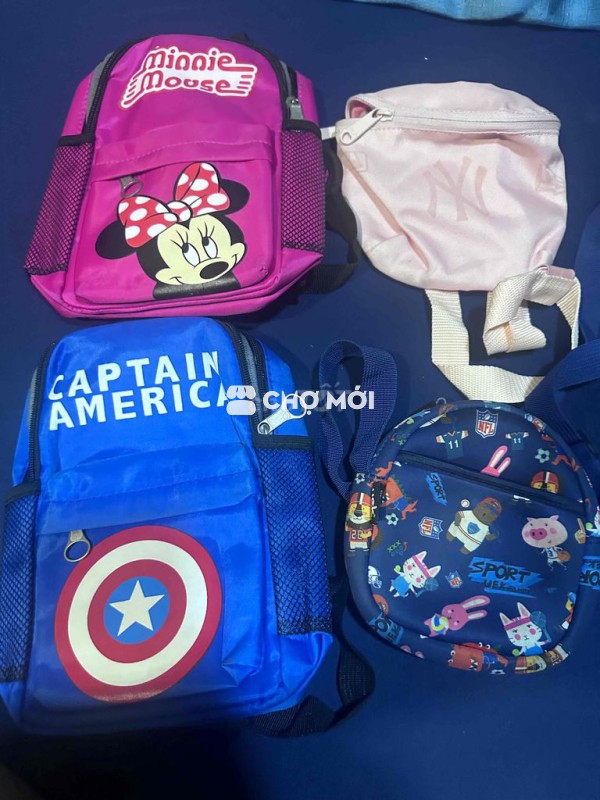 Balo trẻ em Vải Hoạt hình