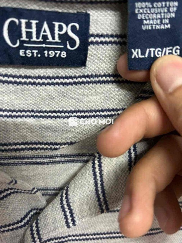 Áo polo CHAPS Nam Cotton XL