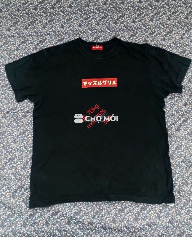 Áo thun nam Đen Mới 70%