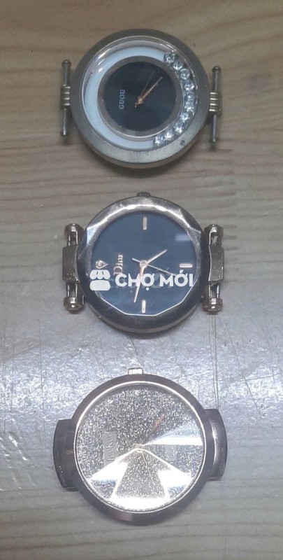 Thanh Lý 3 Xác Đồng Hồ Thời Trang Mặt Tròn.