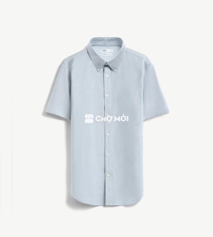 Áo sơ mi Routine nam vải oxford xịn