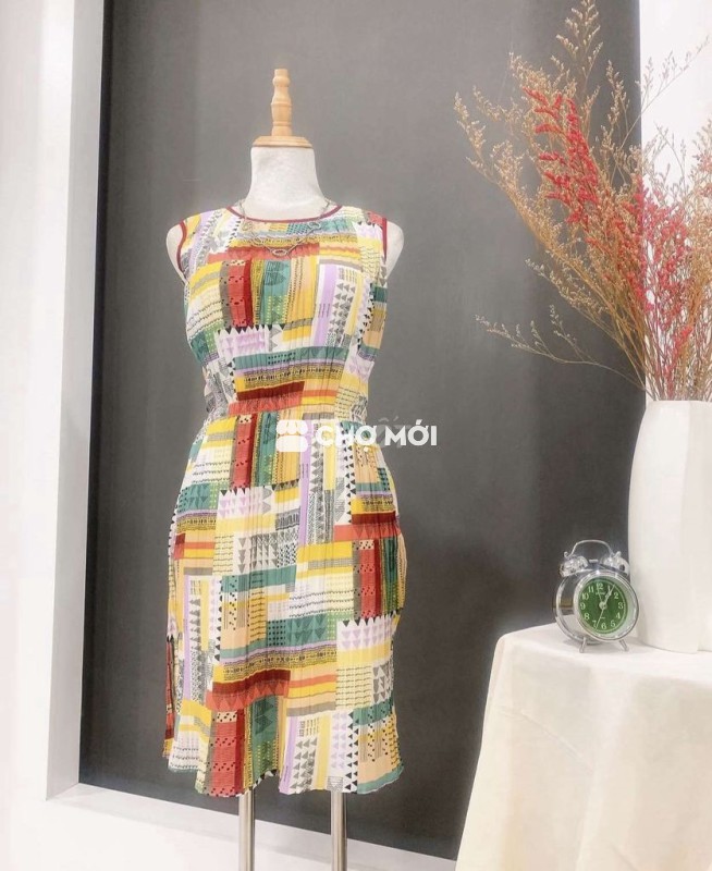 Đầm voan nữ đa sắc size S-M