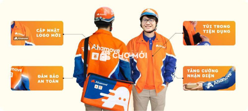 Đồng phục Ahamove Nam Vải