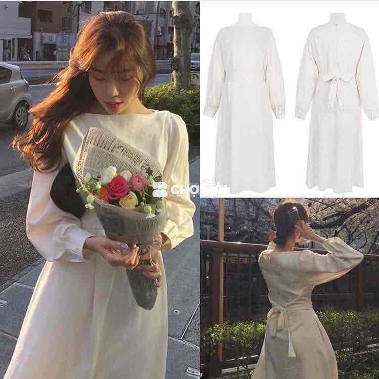 Đầm nữ vải mềm mại Freesize