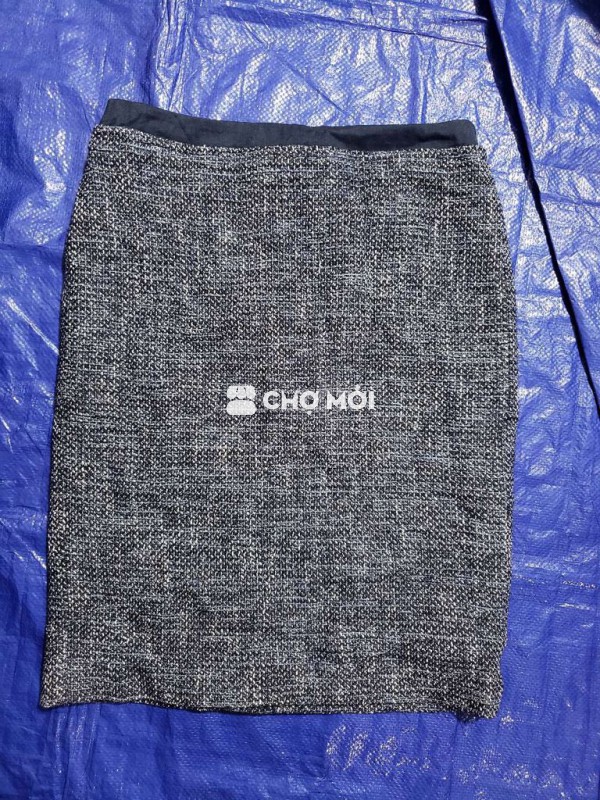 Chân váy J.Crew Nữ Acrylic Đen trắng size USA 4