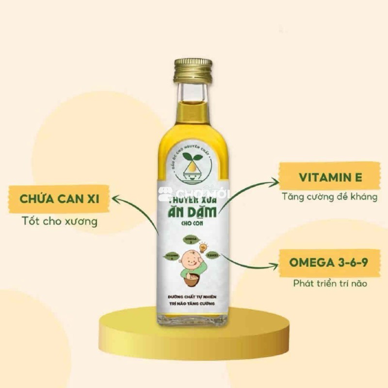 Thanh lý dầu ăn dặm cho bé Thuyền Xưa