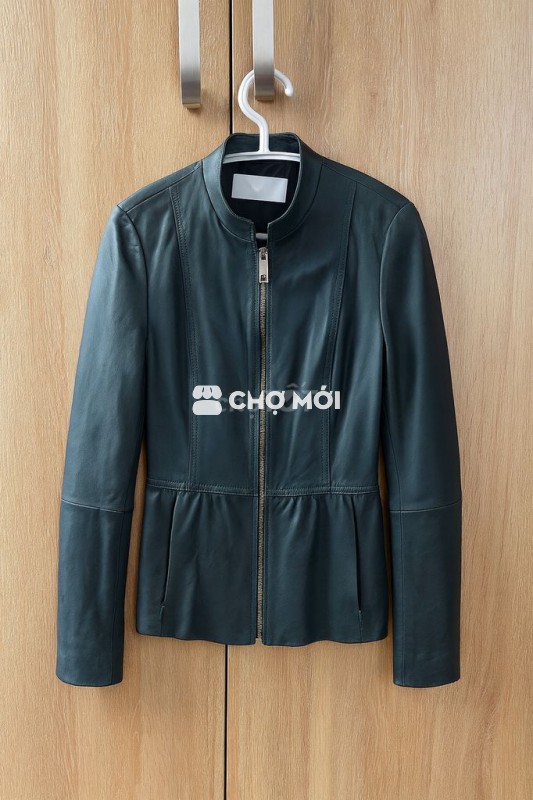 Áo khoác da Boss Nữ XS Xanh đậm