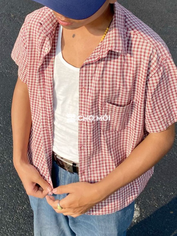 Áo sơ mi Uniqlo Nam Cotton