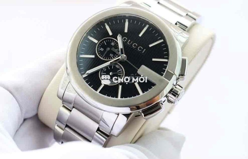 Gucci Nam Size 44mm 6 Kim Chronograph Đẹp Keng
