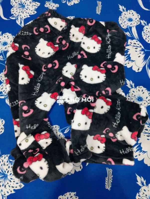 Quần dài Hello Kitty Vải bông Nữ Mới 99%