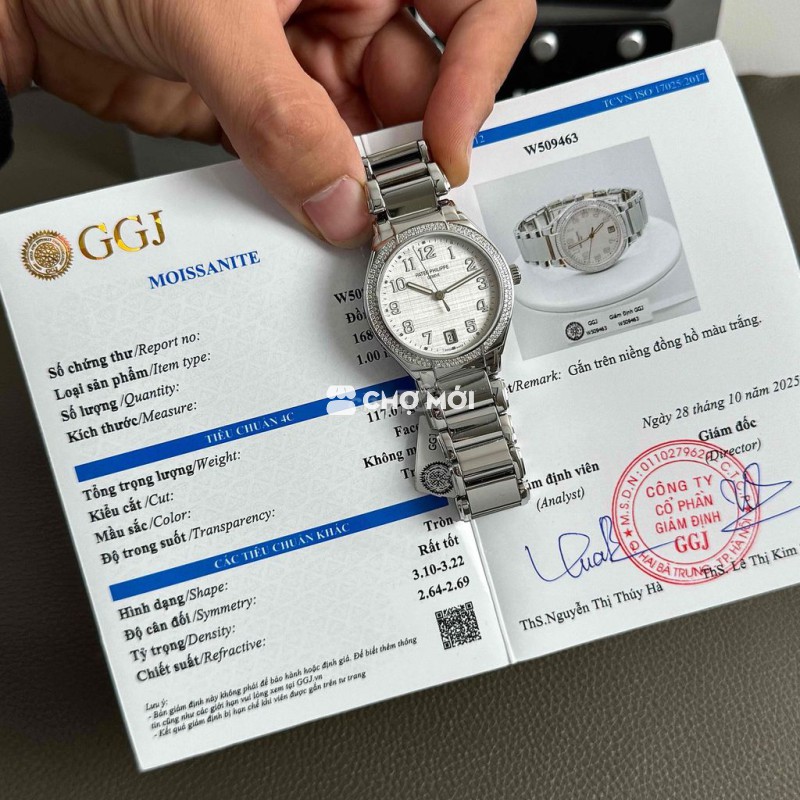 Đồng hồ Pate niềng mois 36mm Như mới