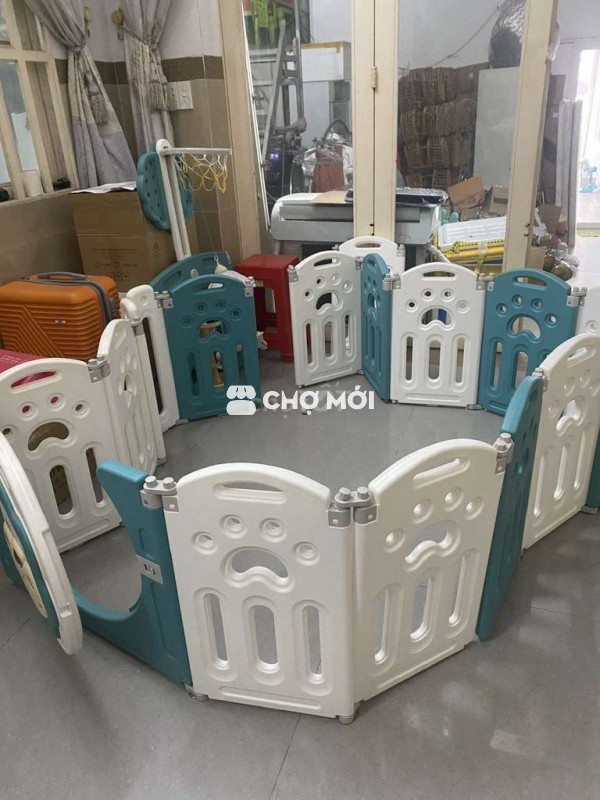 Hàng rào quây trẻ em Nhựa Trắng