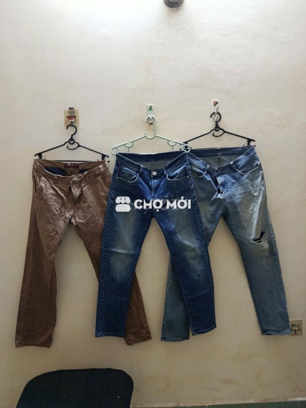 Combo 3 Quần Jean Nam Thời Trang Size 32