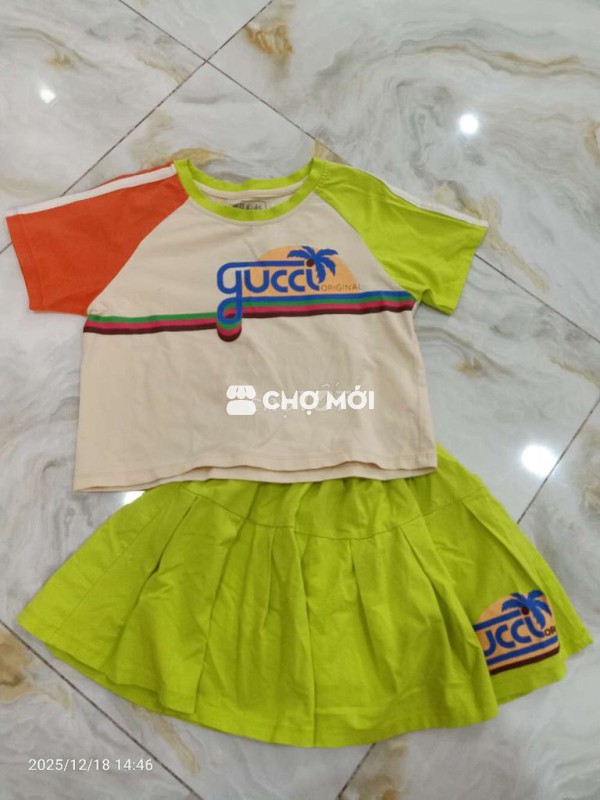 Đồ bộ bé gái dưới 20kg