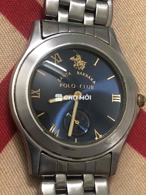 Đồng hồ Polo Club Nam Thép không gỉ