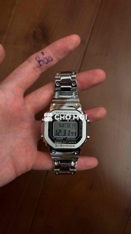 Đồng hồ Casio GMW-B5000 Kim loại Bạc