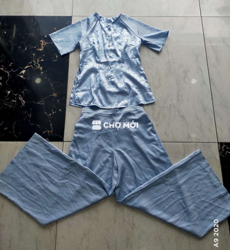 Bộ bà ba Nữ Gấm Lụa Free size
