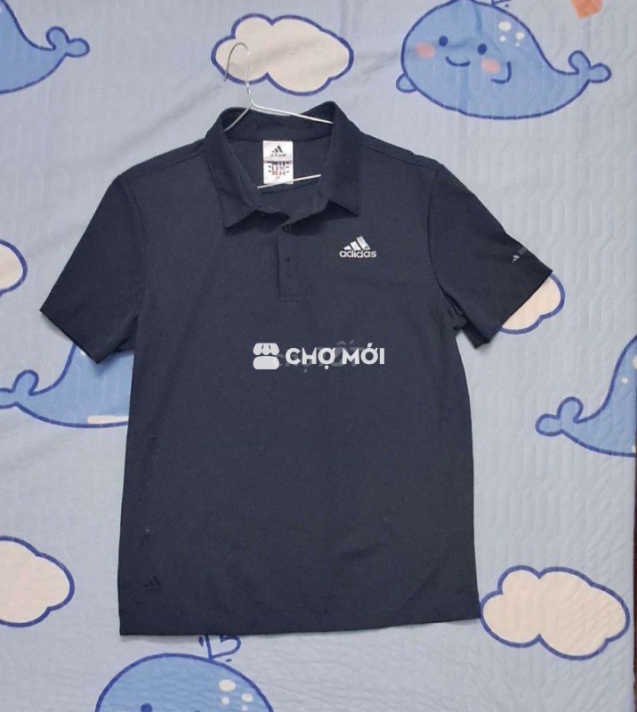 Áo polo Adidas nam Đen 65-70kg