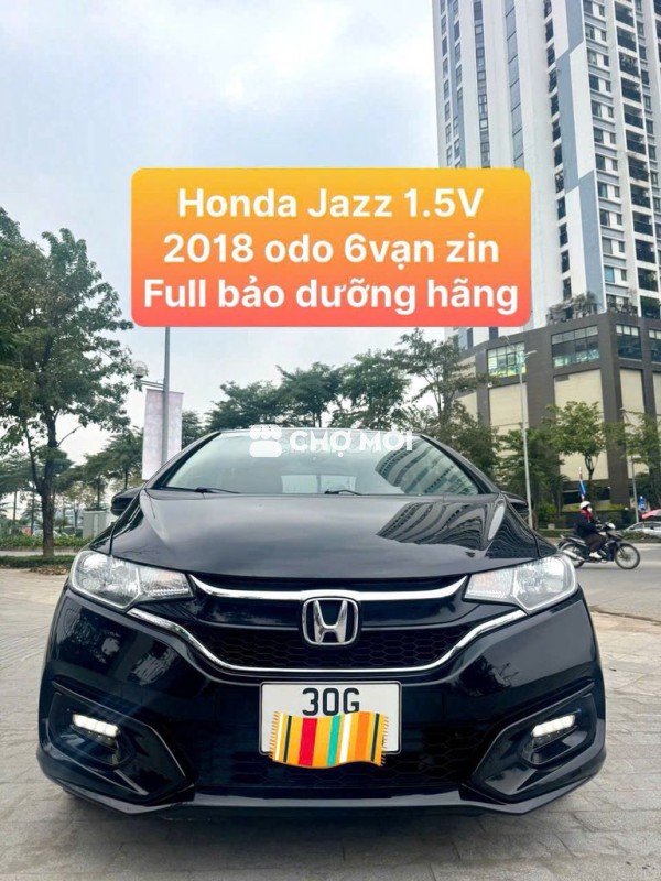Honda Jazz 1.5V 2018 Đen