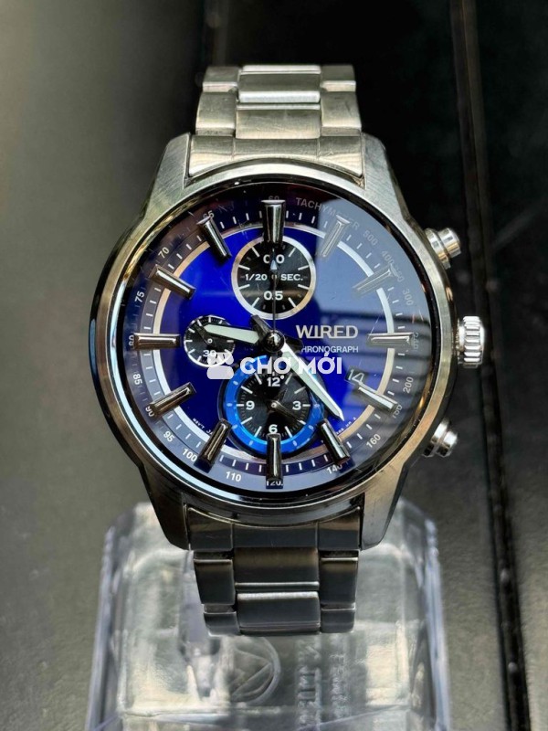 Đồng hồ Wired Chronograph Bạc Xanh