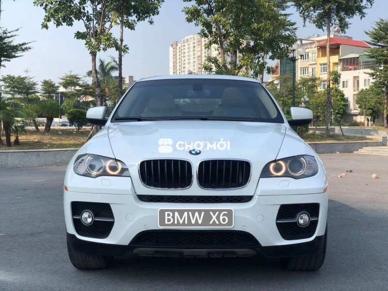 BMW X6 2011 màu trắng cọp rin