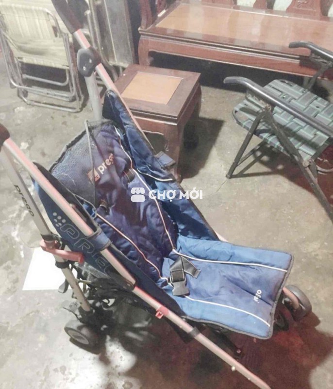 Xe đẩy Prego Xanh dương