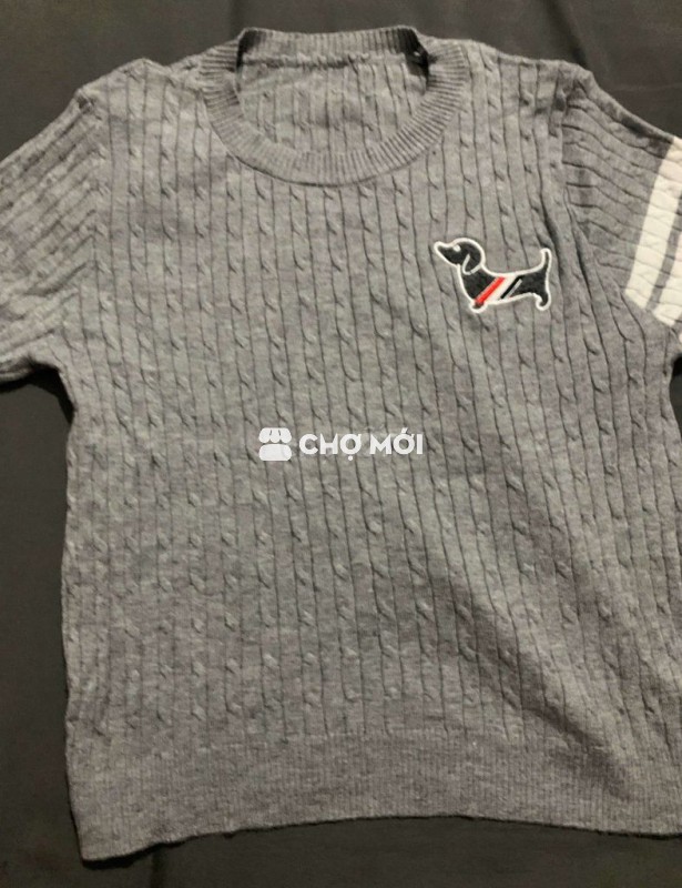 Áo len nam Xám Len