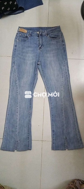 Quần jean nữ ống loe size M