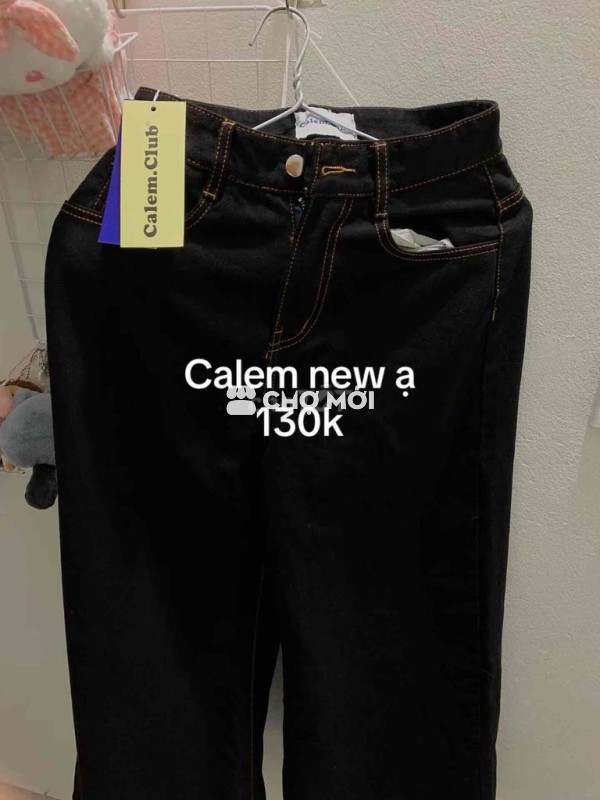 Quần jean nữ Calem.Club Jean Đen